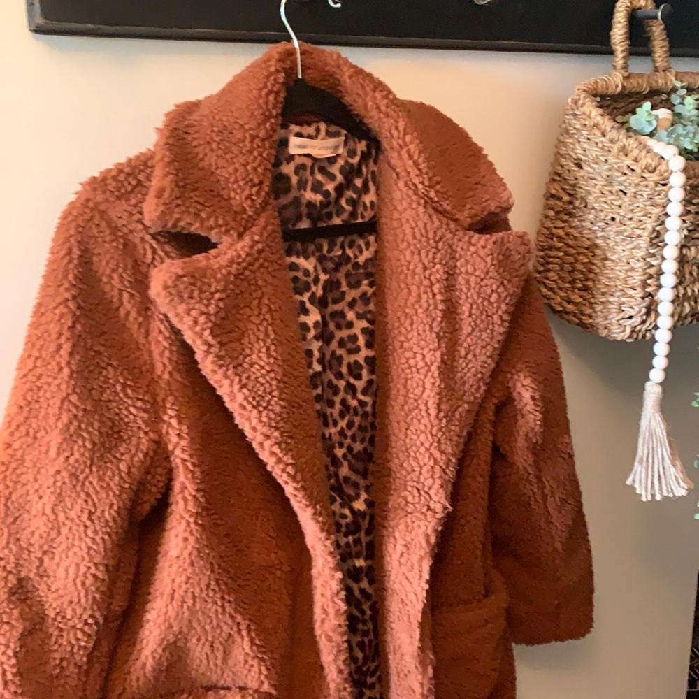 Brown coat. Band of Gypsies. Size large